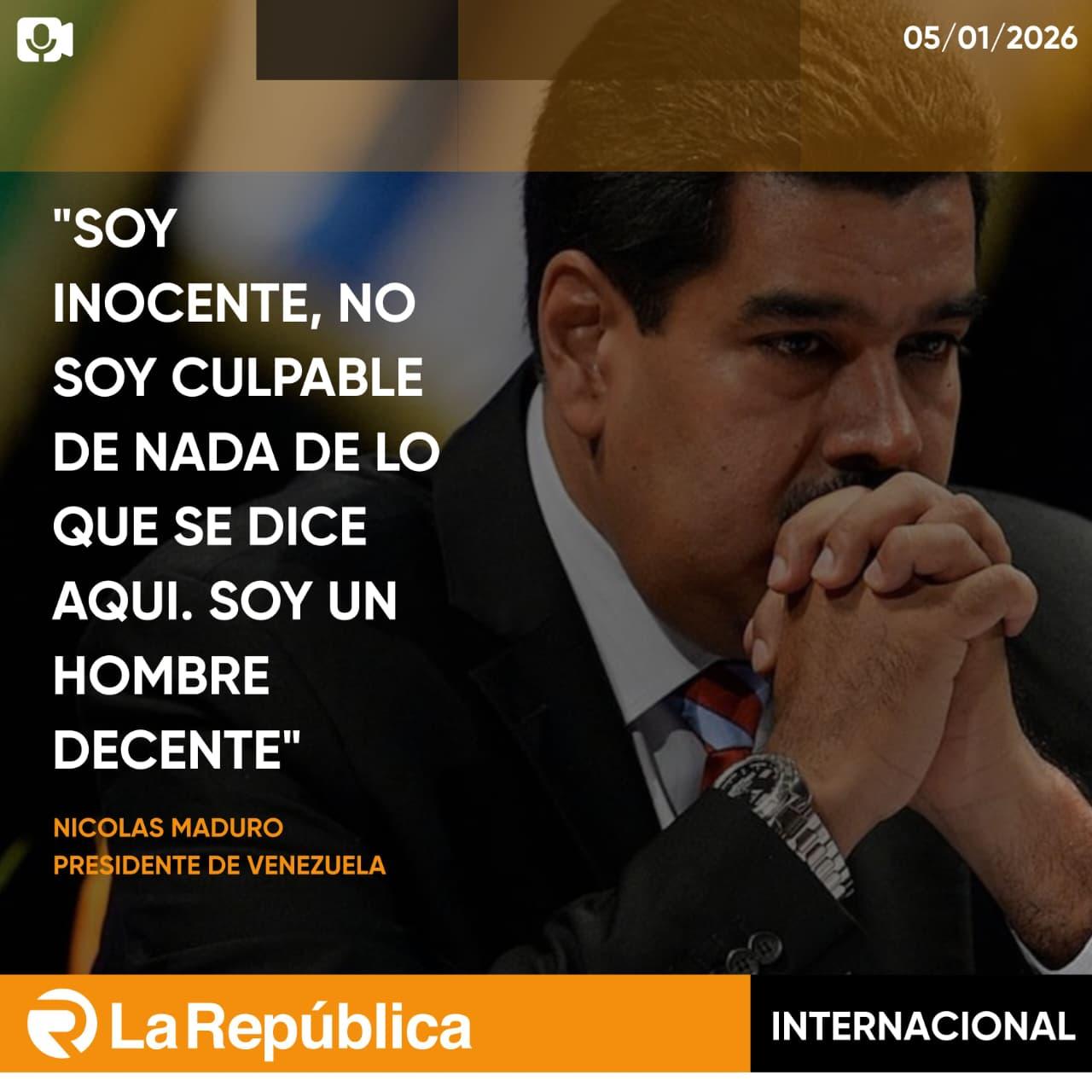 NICOLAS MADURO: SOY INOCENTE - Cover Image